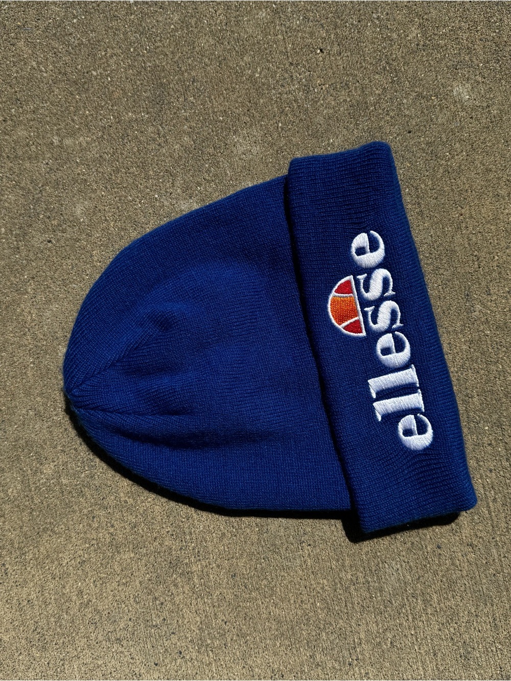 ellesse Blue Knit Beanie